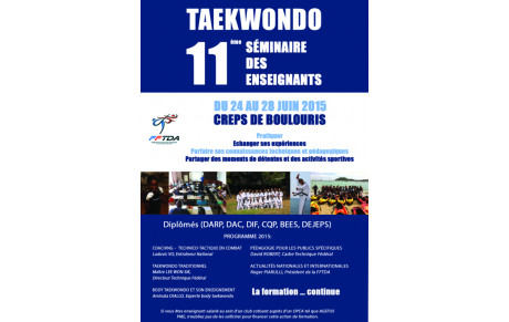 Séminaire National des Enseignants 2015? 