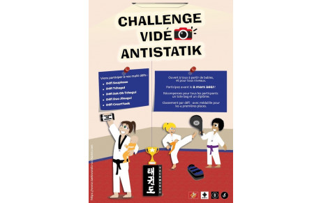 CHALLENGE VIDÉO ANTISTATIK Multi-défis  
